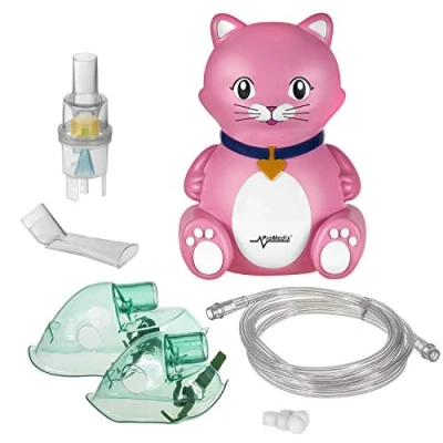 Abbildung von Promedix Inhalationsgerät PR 816, Inhaliergerät Katze Kinder Inhalator