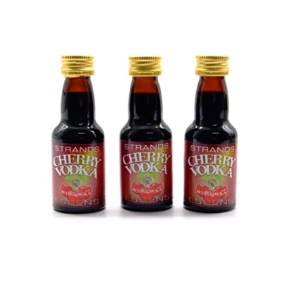 Abbildung von Cherry Vodka 3x25 ml alkoholfreier Essenz für Wodka Aroma Kuchen