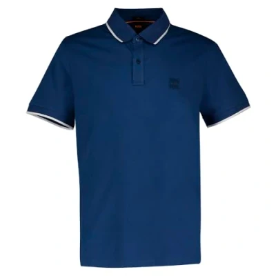 Abbildung von BOSS Passertip Poloshirt, Herren, Größe: XXL, Open blue