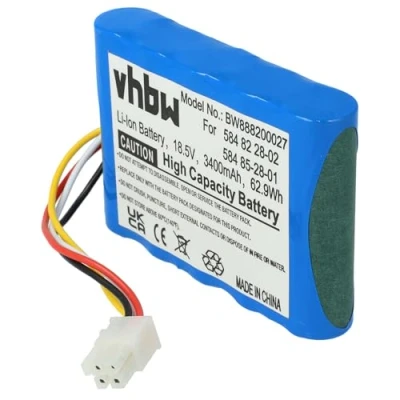 Abbildung von vhbw Li Ion Akku 3400mAh (18.5V) kompatibel mit Husqvarna Automower 310 Modell 2018, 315 2015, 2016 für Rasenroboter Rasenmäher