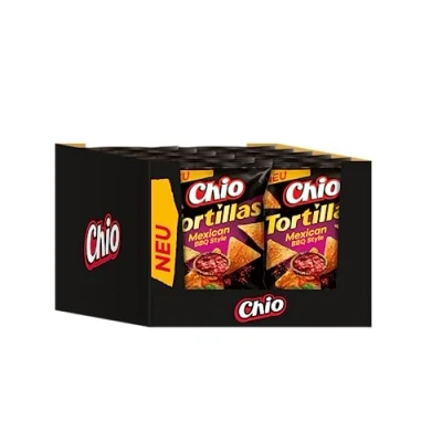 Abbildung von Chio Tortillas Mexican BBQ Style 110g, 12er Pack (12 x 110 g)