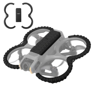 Abbildung von Fenmaru Avata 2 Propeller Schutzhülle für DJI 2,Propeller Protector Collision Ring+Rückenprotektor Zubehör (Set 1)