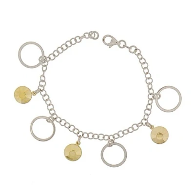 Abbildung von Orphelia Damen Armband 925 Silber teilvergoldet 19 cm ZA 1754