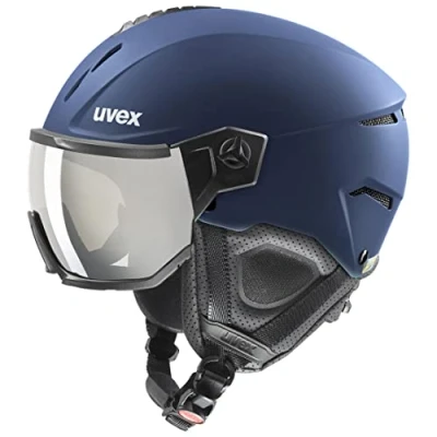 Abbildung von uvex Unisex Erwachsene, Instinct Visor Skihelm, Navy matt, 59 61 cm