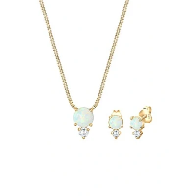 Abbildung von Elli Jewelry SET Classic Ohrringe, Damen, Größe: 45, Gold