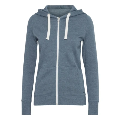 Abbildung von Oxmo Olinda Sweatjacke, Damen, Größe: Large, Goblin blue melange