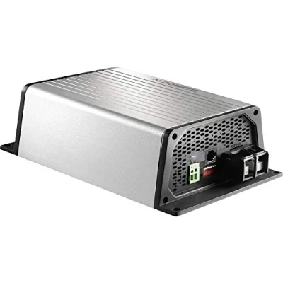 Abbildung von DOMETIC DCC 2412 20 Ladewandler von 24 V auf 12 V, A, sorgt für optimalen Ladezustand der Versorger Batterie während Fahrt, einfache Anpassung an die meisten Batterietypen