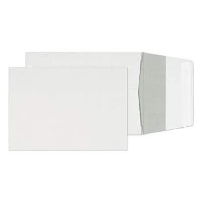 Abbildung von Blake Purely Packaging 2000 Faltentaschen Mit Spitzboden Haftklebung Weiß C6 162 x 114 25 mm 120 g/m² 125 Stück