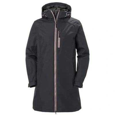 Abbildung von Helly Hansen LONG Belfast Winter Jacket Hardshelljacke, Damen, Größe: Medium, Dark grey