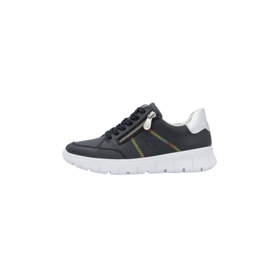 Abbildung von Rieker Sneaker LOW low, Damen, Größe: 38, Blau Schuhe