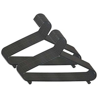 Abbildung von Bieco Kleiderbügel Kinder 16 St. Schwarz Länge ca 30 cm Baby Kunststoff Organiser Für Kleiderschrank Clothes Hangers