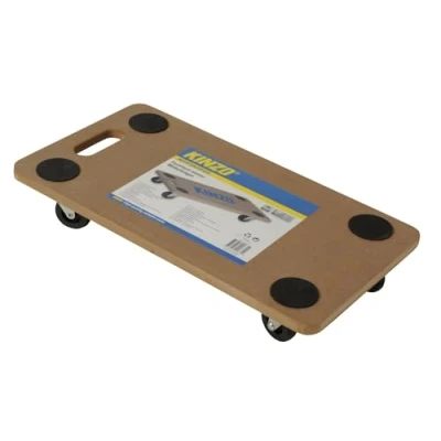 Abbildung von KINZO Transportroller/Möbelträger 560 x 300 95 mm 150kg Tragkraft MDF Platte, Brown, 1 St. / S