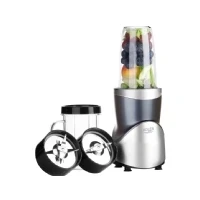 Abbildung von Adler Smoothie Maker AD 4084, Mixer Set, Standmixer, Blender elektrisch, silber