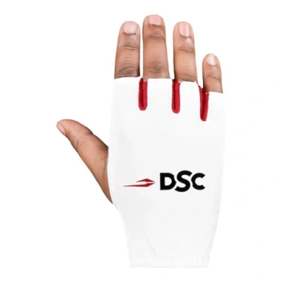 Abbildung von DSC Atmos1 Batting Inners Fingerlos Lycra Rücken Farbe: Weiß