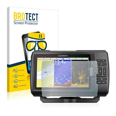 Abbildung von BROTECT Schutzglas für Garmin Striker Plus 9sv Schutzfolie Panzer Folie Glas [Extrem Kratzfest 9H, Anti Fingerprint, Ultra Transparent]