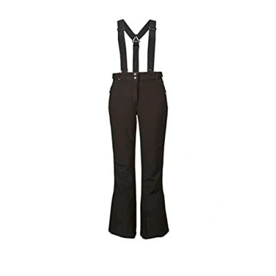 Abbildung von Killtec Damen Thônes Wmn Sftshll Pnts Skihose Softshellhose mit Kantenschutz Schneefang und abnehmbaren Tr gern, Schwarz, 44 EU