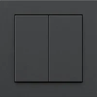 Abbildung von GIRA + Senic Friends of Hue Smart Switch Kabelloser Homekit Lichtschalter &amp; Dimmer Kompatibel mit Philips Tado Keine Batterien, kein Aufladen Made in Germany 1x Schwarz