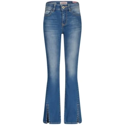Abbildung von Vingino Girls Britte Split In Color Mid Blue Wash Size 11