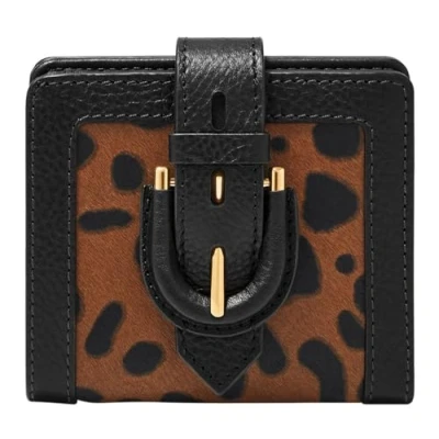 Abbildung von Fossil Harwell Small Tab Bifold Leopard