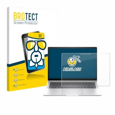 Abbildung von BROTECT Schutzglas für HP EliteBook x360 1040 14 G11 2 in 1 Schutzfolie Panzer Folie Glas [Extrem Kratzfest 9H, Anti Fingerprint, Ultra Transparent]