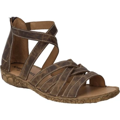 Abbildung von Josef Seibel Riemensandalette, Damen, Größe: 43, Brown Schuhe