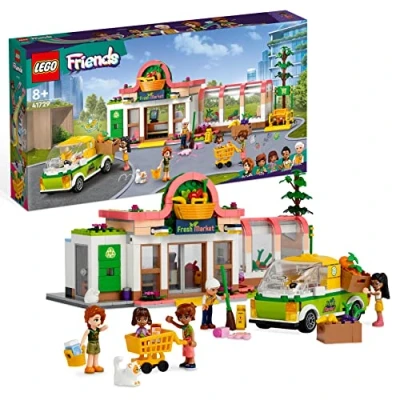 Abbildung von LEGO Friends 41729 Bioladen Minispielzeug für Kinder, Größe: One Size, Multi coloured transparent