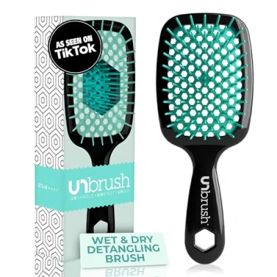 Abbildung von FHI HEAT UNbrush Wet &amp; Dry Haarbürste, belüftet, Lagoon