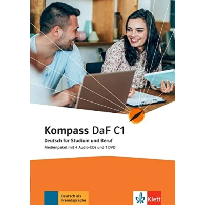 Abbildung von Kompass DaF C1: Deutsch für Studium und Beruf. Medienpaket (4 Audio CDs + DVD) (Kompass DaF: Beruf)
