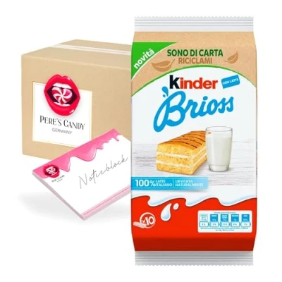 Abbildung von Ferrero Brioss Kuchen mit Milch und Kakao Füllung 6 x 270 g LeckererSnack Geschenk von Pere&#039;s Candy