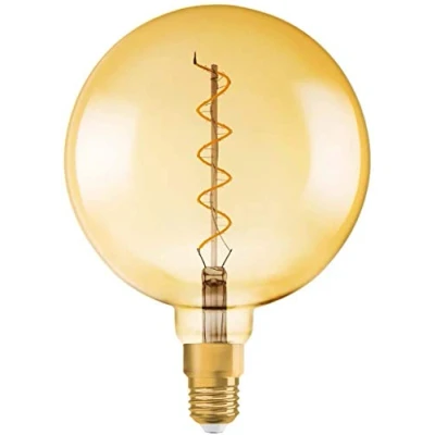 Abbildung von Osram LED Vintage 1906 Lampe, Sockel: E27, Warm White, 2000 K, 5 W, Ersatz für 28 W Glühbirne