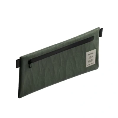 Abbildung von Nuphy NuPack Keyboard Cover, Tyvek Tastaturhülle mit Spritzwasserschutz und YKK Reißverschluss, für Air75 v2 / air60 v2, Camp Green