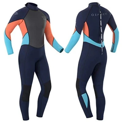Abbildung von Osprey Damen 3 mm Sommer Neoprenanzug in voller Länge, Korallenrot, L Groß