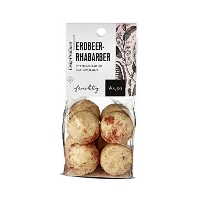 Abbildung von Essig Pralinen Erdbeer Rhabarber 100g I Wajos Selection