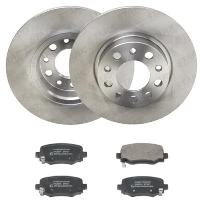 Abbildung von STARK SKBK 10991856 Bremsenset Hinten 278mm Bremsen Set mit Bremsscheiben und