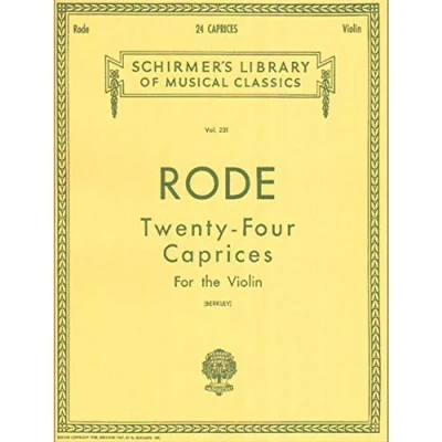 Abbildung von 24 Caprices: Violin and Piano: Twenty Four Caprices in the Major Minor Keys