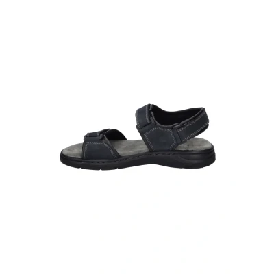 Abbildung von Josef Seibel Herren Klassische Sandalen Marlon 05,Weite G (Normal),Wechselfußbett,Sandaletten,klettsandalen,Ocean Kombi,45 EU