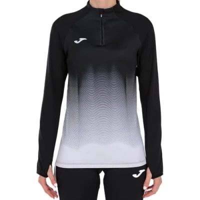 Abbildung von Joma Mädchen Elite Vii Laufshirt, Schwarz Weiss, XXS