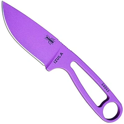 Abbildung von ESEE, Outdoormesser Klingenlänge: 6, 68 cm, Stahl Klinge, Izula Purple