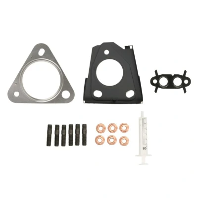 Abbildung von ELRING 810.930 Montagesatz, Lader mit Dichtungen Montageanleitung, Schrauben NISSAN: X Trail, Qashqai / Qashqai+2 I, RENAULT: Koleos 2