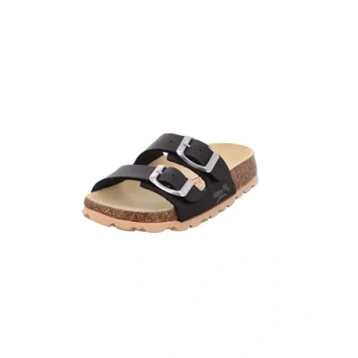 Abbildung von Superfit Jungen Fussbettpantoffel Pantoffeln, Schwarz 0000, 39 EU