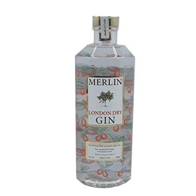 Abbildung von Merlin London Dry Gin 500 ml 40%