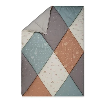 Abbildung von Julius Zöllner Krabbeldecke &quot;Organic, Patchwork&quot;, Made in Germany