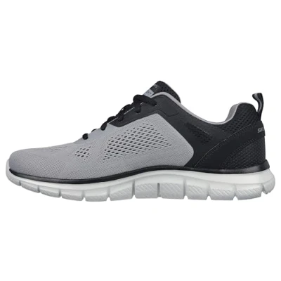 Abbildung von Skechers Sport Track Sneaker low grey/black, Herren, Größe: 48.5, Grey/black Schuhe