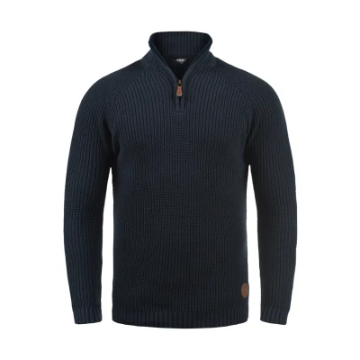 Abbildung von Solid Troyer Xenox Strickpullover, Herren, Größe: Large, Insignia b