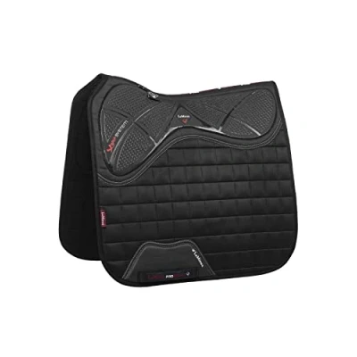 Abbildung von LeMieux Schabracke X Grip Square Dressur Schwarz L (Full)