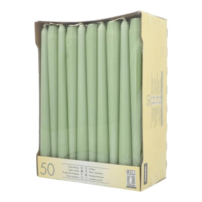 Abbildung von PAPSTAR 50 Leuchterkerzen Ø 2,2 cm · 25 jadegrün