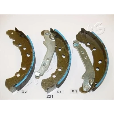 Abbildung von ASHIKA 55 02 221 Bremsbacken Hinterachse 200 38,5 TOYOTA: Yaris II Schrägheck, III Schrägheck