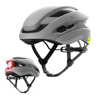 Abbildung von Lumos Ultra Fly Lightweight Road Optimized Bike Helmet Firefly Compatible Built in Sunglasses Port Custom Made Fit System for Adult Men &amp; Women Bicycle Cycling Accessories