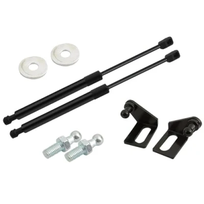 Abbildung von Front Hood Schocks Für VW ID4 ID5 2021 2022 2023 Auto Zubehör Edelstahl Vorderen Haube Heben Unterstützung Schock Streben 1 Set Motorhaube Gasdruckdämpfer