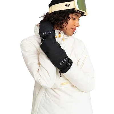 Abbildung von Roxy Jetty Solid Fäustling, Damen, Größe: Medium, Bright white